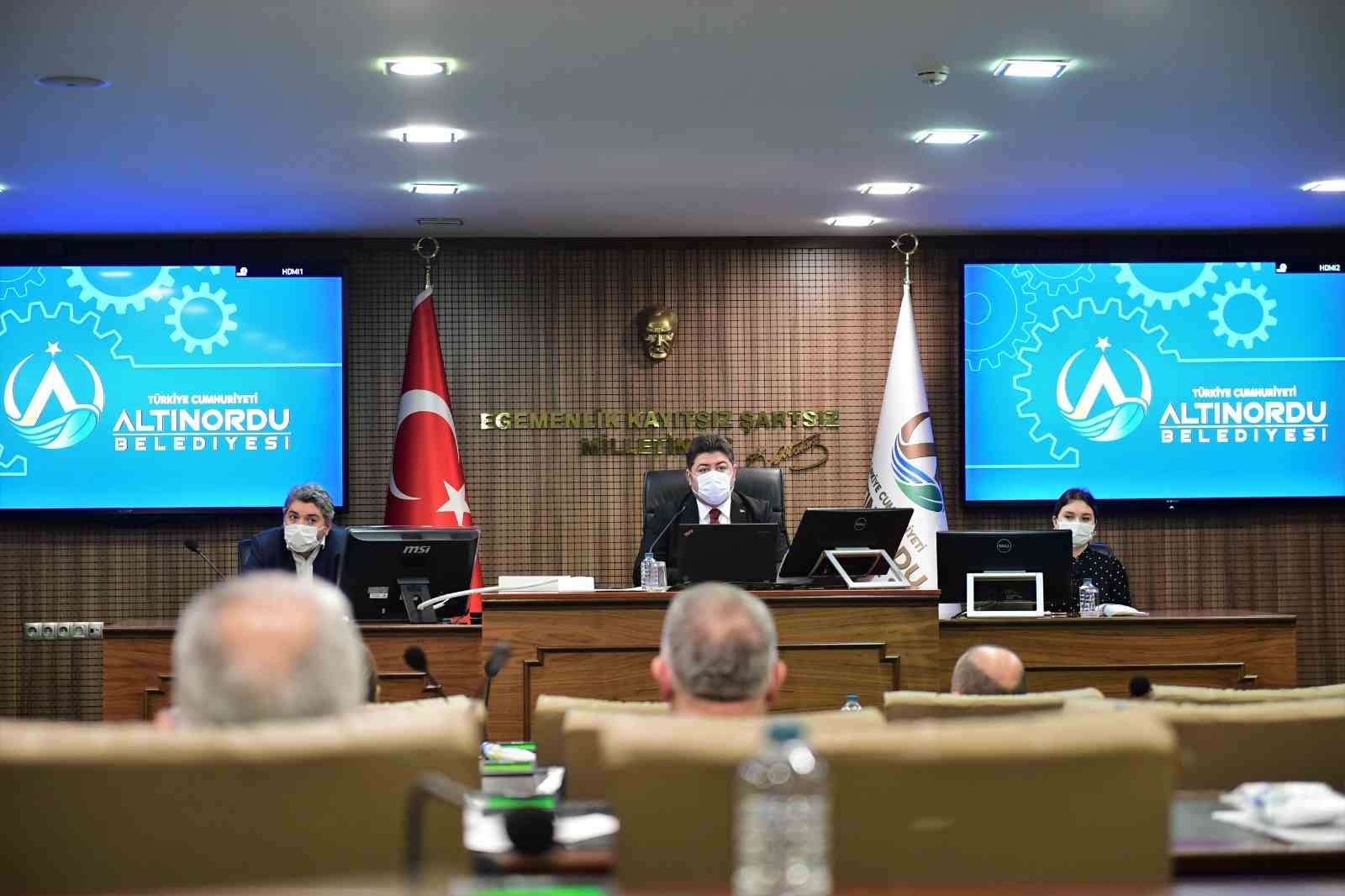ALTINORDU MECLİS TOPLANTISI YAPILDI